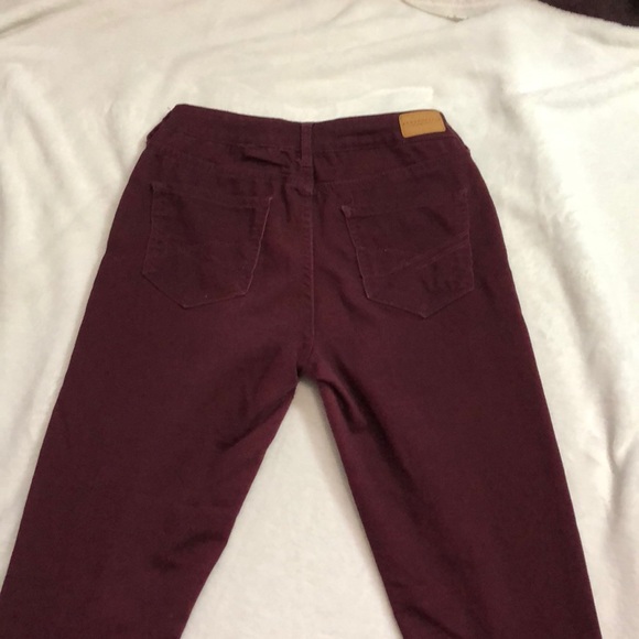 Maroon jeggings - Picture 2 of 2
